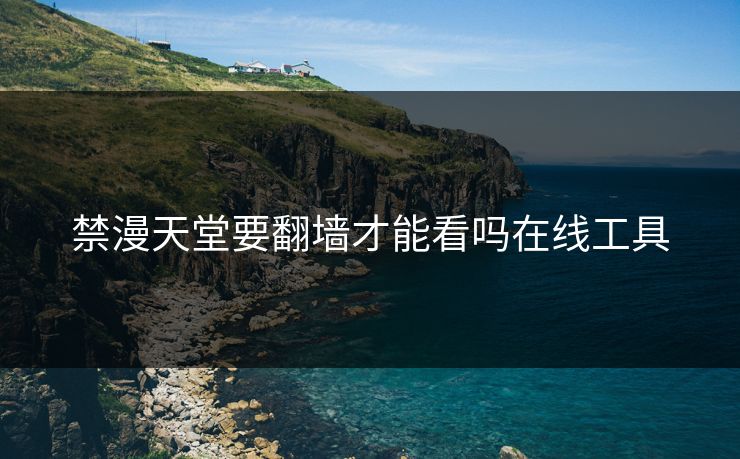 禁漫天堂要翻墙才能看吗在线工具